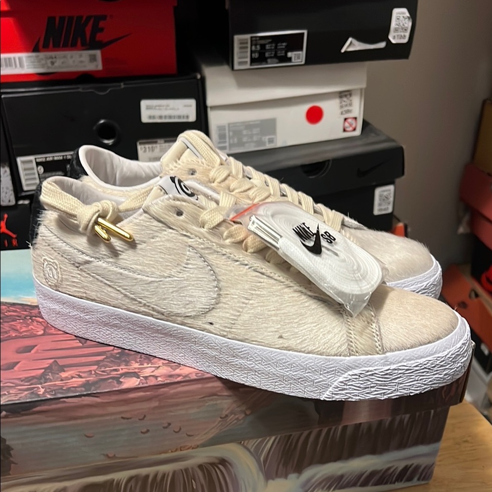 Nike Blazer Low '77 Vintage Sneakers - Cream